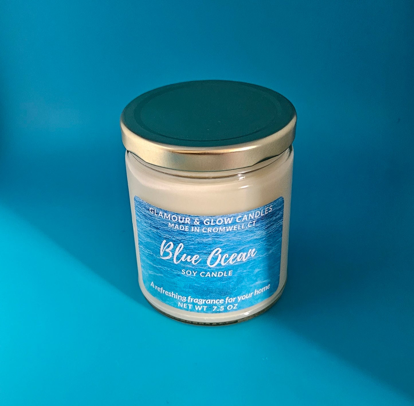 Blue Ocean Candle