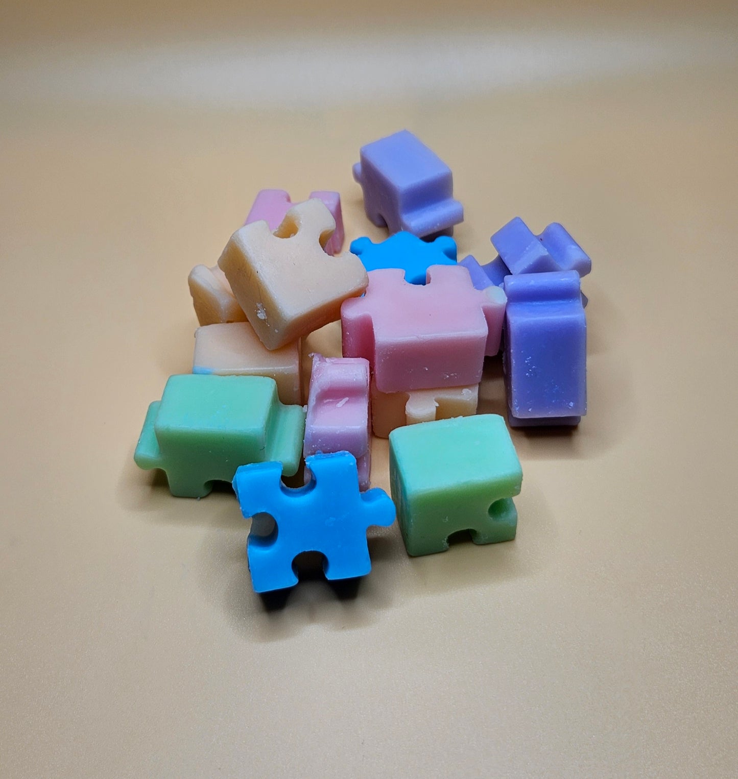 Autism Awareness Puzzle Pieces Wax Melts