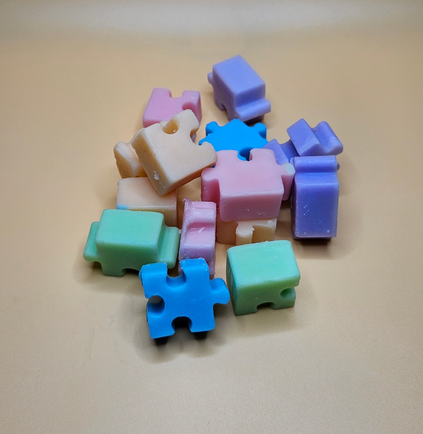 Autism Awareness Puzzle Pieces Wax Melts