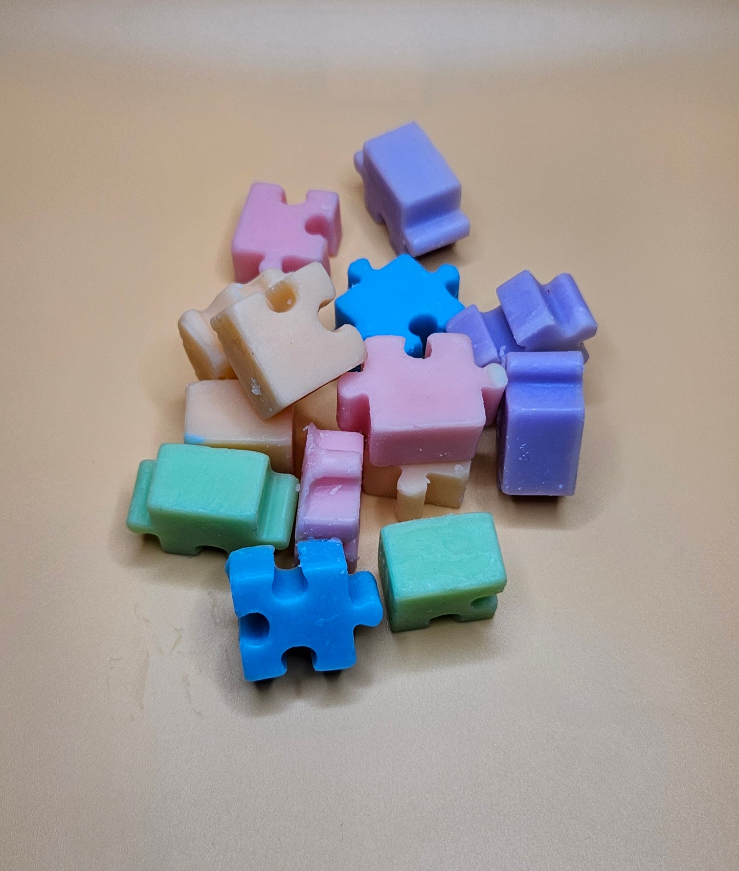 Autism Awareness Puzzle Pieces Wax Melts