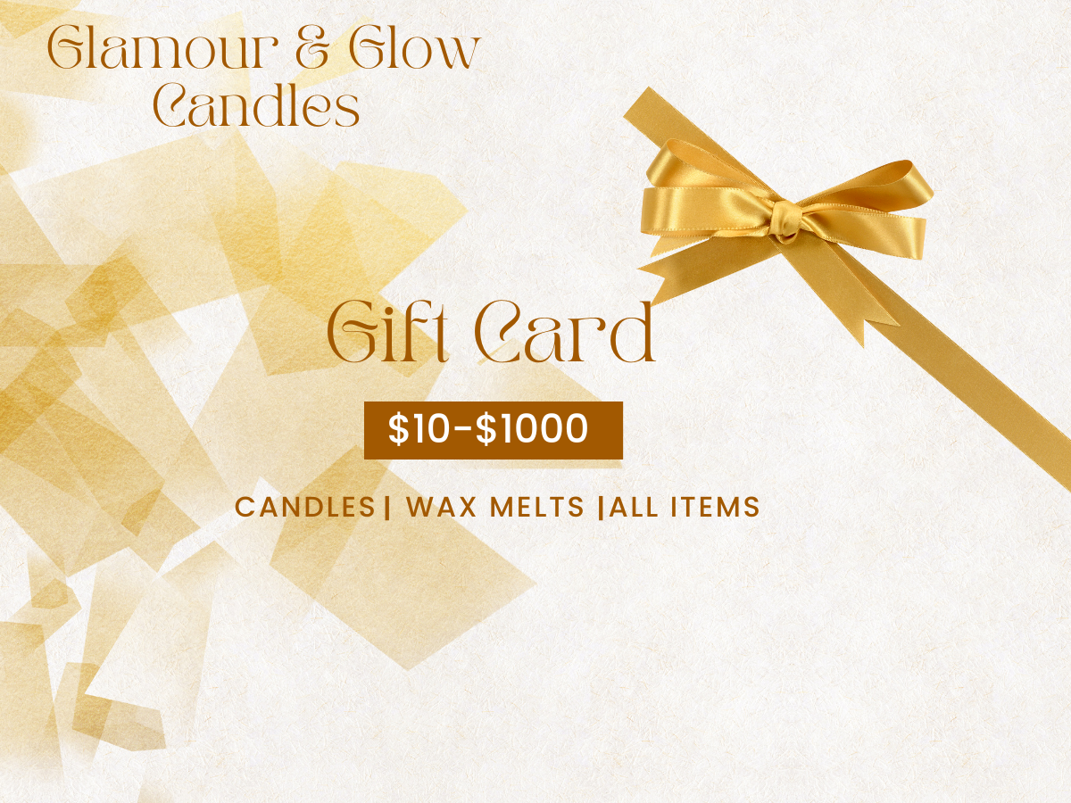 Glamour and Glow Candles Gift Card