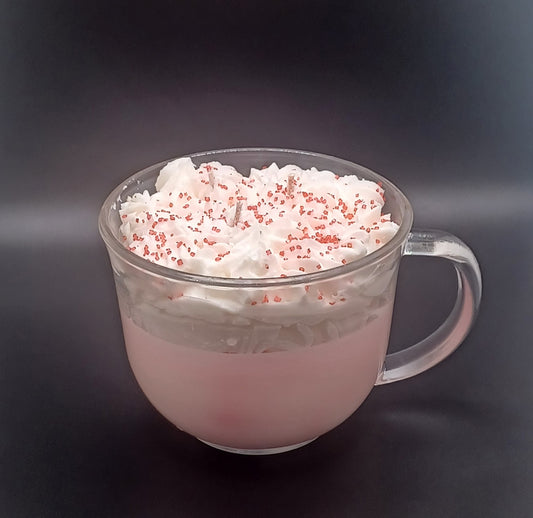 Strawberry Cheesecake Cup Candle